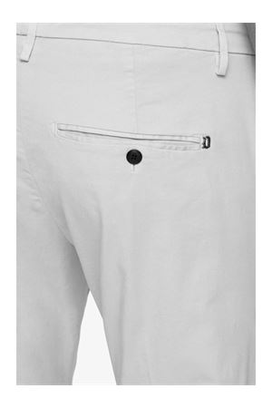 White Cotton Gaubert Trousers DONDUP | UP235GS0096UPTD000