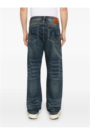 Blue cotton denim jeans EVISU | 2ESHTM5JE1001DNM