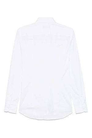 Camicia elasticizzata in popeline bianco FAY | NCMA150259SORMB001