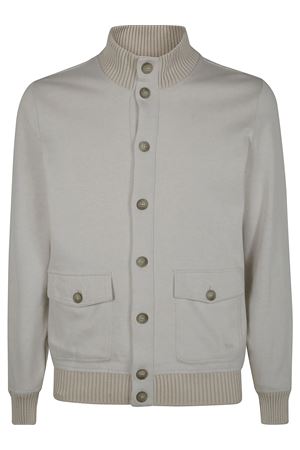 Bomber in jersey beige FAY | NJMB5502260WORB003