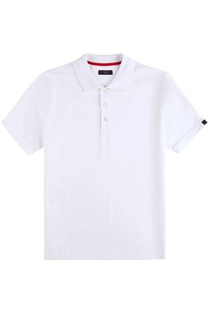 Polo in cotone bianco FAY | NPMB2501340UCXB001