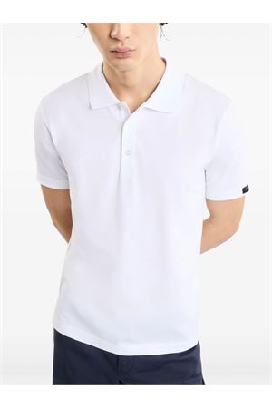 Polo in cotone bianco FAY | NPMB2501340UCXB001