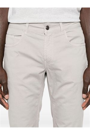 Pantaloni in misto cotone grigio chiaro FAY | NTM8250180TGURB210