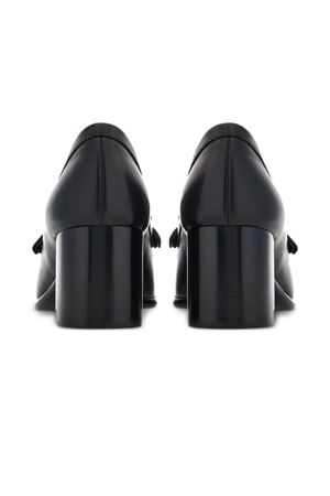 Black calf leather loafer pumps FERRAGAMO | 0771964NERO