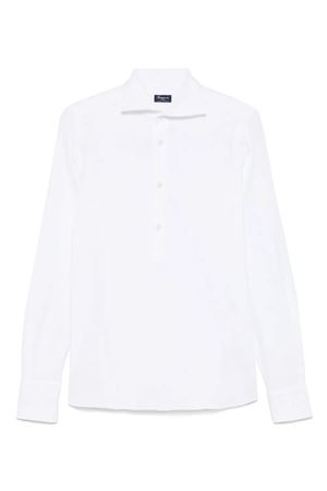 Camicia in cotone bianco FINAMORE | C009012