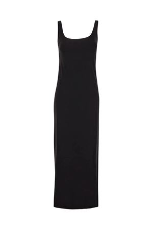 Black sleeveless midi dress FISICO | CV02M0F0009