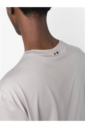 Grey cotton blend lightweight-jersey T-shirt HERNO | JG000174U520039408