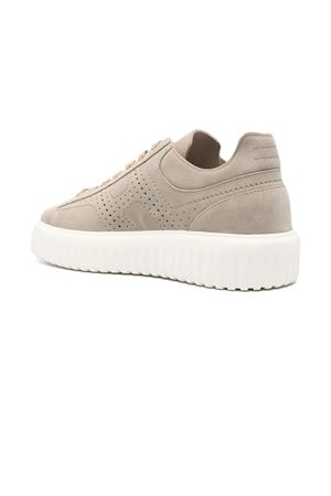 beige leather h-stripes HOGAN | HXM6450FJ50I9SC803