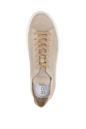 beige leather h-stripes HOGAN | HXM6450FJ50I9SC803