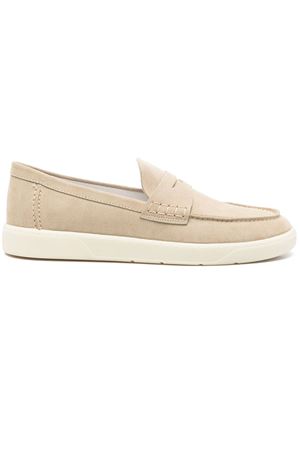 beige leather loafer HOGAN | HXM6470FS00BTMC803