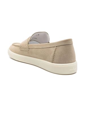 beige leather loafer HOGAN | HXM6470FS00BTMC803
