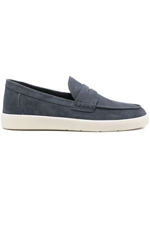 blue leather loafer HOGAN | HXM6470FS00BTMU828