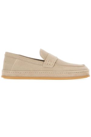 beige leather loafer HOGAN | HXM6830FR40BTMC424