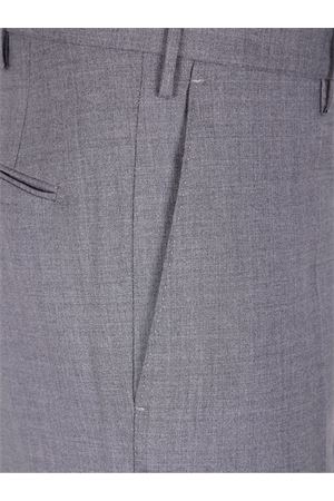Medium grey mélange effect pants INCOTEX | 1T00355855B910