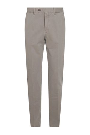 Dark beige cotton pants INCOTEX | 1W007960303413