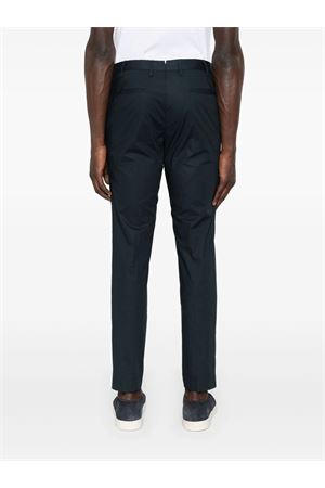 Navy blue cotton trousers INCOTEX | 1W08519208B821