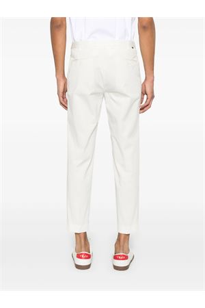 White pleat-detailed trousers INCOTEX | ZR541W9098B021