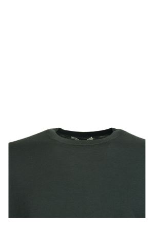 Anthracite silk and cotton T-shirt KANGRA | 10042100033