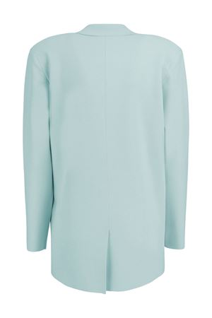 Blazer Ampio in viscosa stretch verde acqua KANGRA | 19405700239