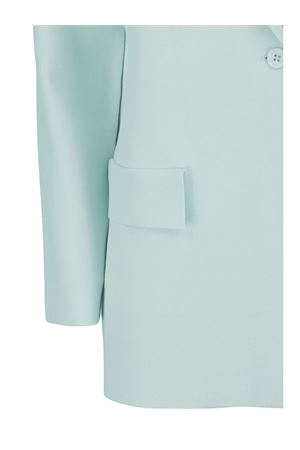 Blazer Ampio in viscosa stretch verde acqua KANGRA | 19405700239