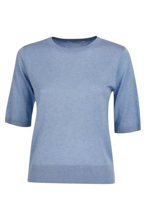 Maglia in seta e cashmere azzurra KANGRA | 19902100237