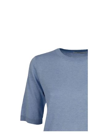 Maglia in seta e cashmere azzurra KANGRA | 19902100237