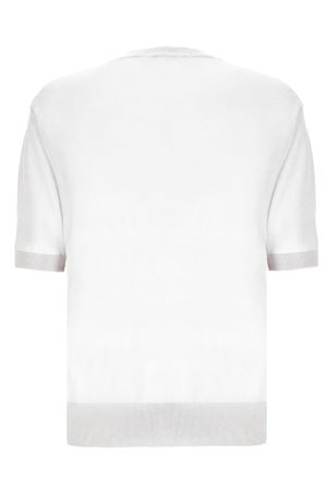 White cotton T-shirt LANEUS | S5LAMAJP017002