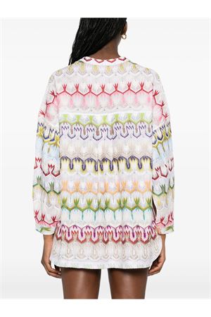 Abito corto bianco MISSONI | DS25SJ0TBR0132SM9QS