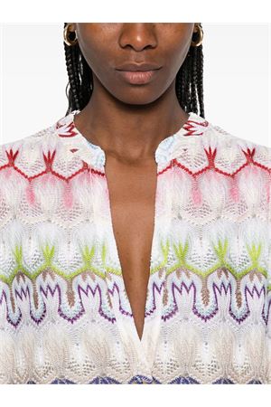 Abito corto bianco MISSONI | DS25SJ0TBR0132SM9QS