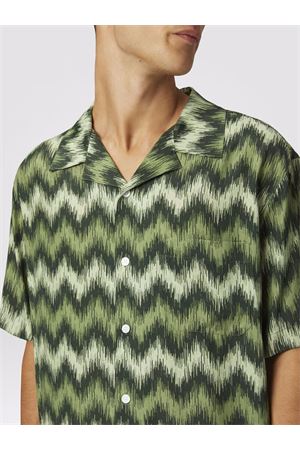 Camicia bowling in viscosa zig zag MISSONI | US25SJ0BBW00W8S614G