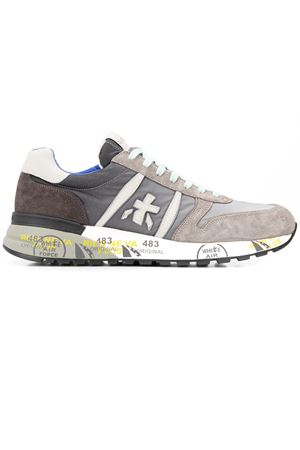 Sneaker con suola stampata Lander verde PREMIATA | LANDER4586