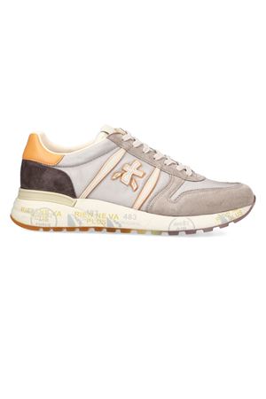 White and blue Lander sneakers PREMIATA | LANDER7202
