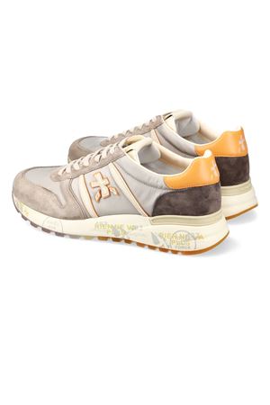 White and blue Lander sneakers PREMIATA | LANDER7202