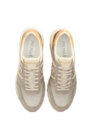 White and blue Lander sneakers PREMIATA | LANDER7202