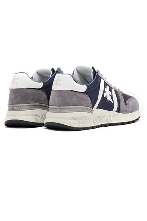White and blue Lander sneakers PREMIATA | LANDER7203