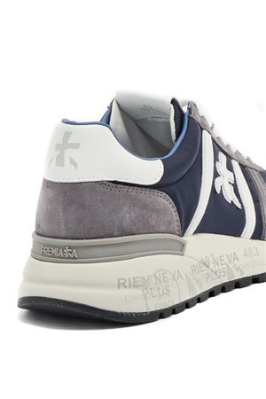 White and blue Lander sneakers PREMIATA | LANDER7203