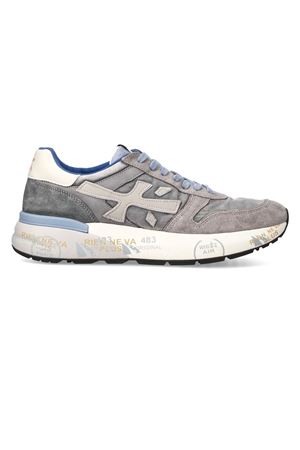 Grey suede and nylon Mick sneaker PREMIATA | MICK7247