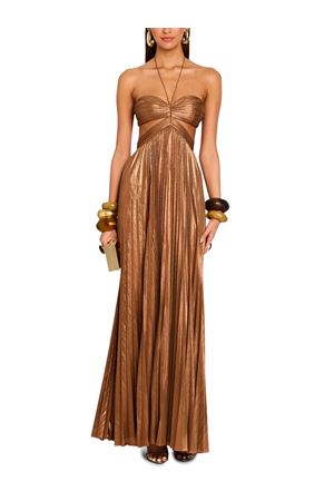 Keira bronze dress RETROFETE | 11484SEPIA