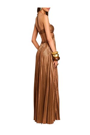 Keira bronze dress RETROFETE | 11484SEPIA