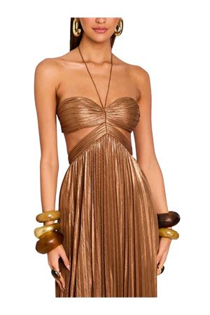 Keira bronze dress RETROFETE | 11484SEPIA