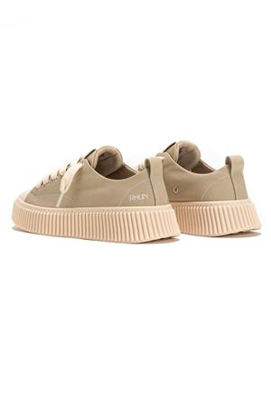 Beige canvas low top sneakers RHUN | 2020CANVASBEIGE