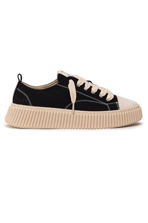 Black canvas low top sneakers RHUN | 2020CANVASBLACK