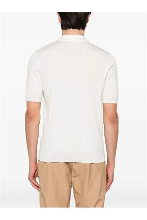 White silk and cotton Posh polo shirt TAGLIATORE | POSHGSE25002