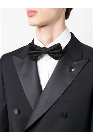 Navy blue double-breasted tuxedo TAGLIATORE | SFBR10A01060004B5083