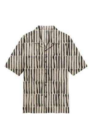 Bowling Shirt Short Sleeve Tokyo Off White TOOCO | BWLTOKYO