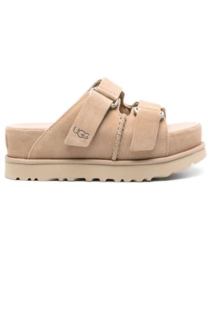 Beige Goldenstar Hi Slide UGG | 1155458SAN
