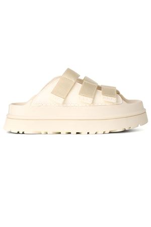 White GoldenGlow Slide UGG | 1167430JSM