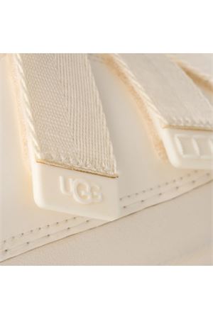White GoldenGlow Slide UGG | 1167430JSM