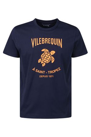 Blue cotton T-shirt VILEBREQUIN | VBMTS0007894