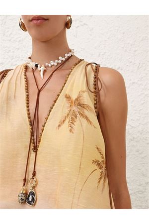 Mini abito in seta e lino ZIMMERMANN | 3089DS253YLSCP
